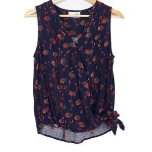 Universal Thread Sleeveless Surplice Wrap Top Size S